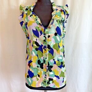 Tyler Boe Ruffle Arm Top - Size Medium